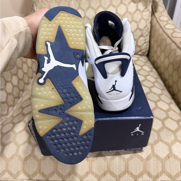 Jordan 6 Midnight Navy size 10 used - Picture 5 of 5